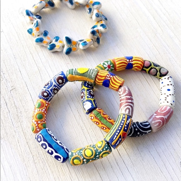 Jewelry - HOLD for Kyetaka - Beaded Stretch Bracelet Bundle